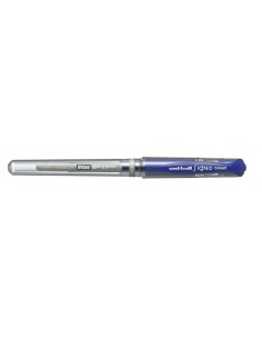 Uni-ball Signo Broad UM-153 Roller de Tinta Gel - Ponta de Bola 1mm - Traço Estilográfico - Empunhadura de Borracha - Cor Azul