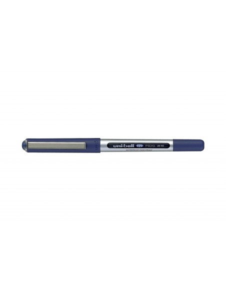 Uni-ball Eye Micro UB-150 Caneta de Tinta Líquida - Ponta de Esfera 0.5mm - Tinta Resistente à Água e Luz - Sistema de Controle