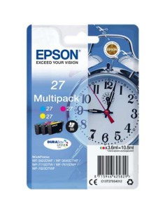 Epson T2705 (27) Pacote de 3 Cartuchos de Tinta Originais - C13T27054012