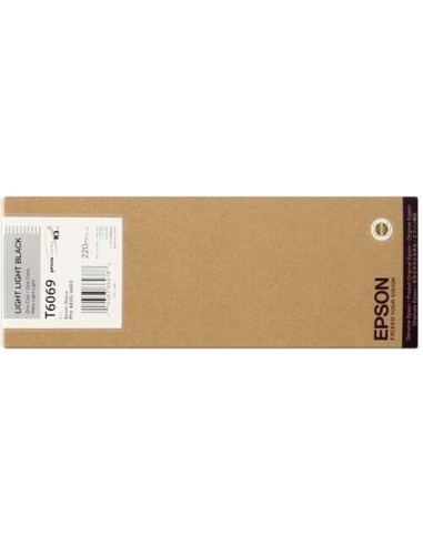 Epson T6069 Preto Light Light Cartucho de Tinta Original - C13T606900