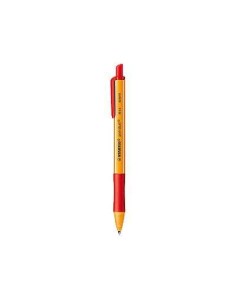 Stabilo Pointball Caneta Retrátil - Ponta de 1mm - Tinta à Base de Óleo - Recarregável - 79% Plástico Reciclado - Grip Antiderr 2