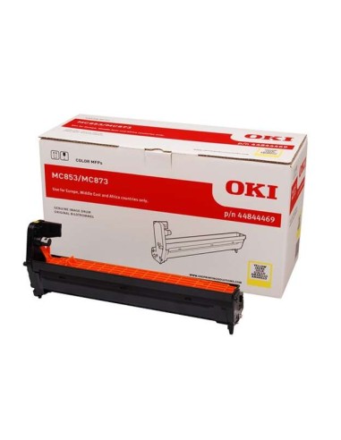 OKI MC853/MC873/MC883 Tambor de Imagem Amarelo Original - 44844469 (Drum)