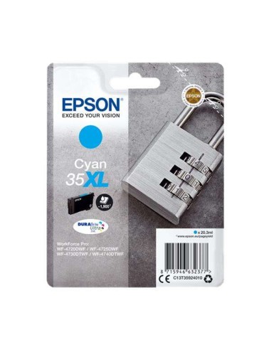 Epson T3592 (35XL) Ciano Cartucho de Tinta Original - C13T35924010