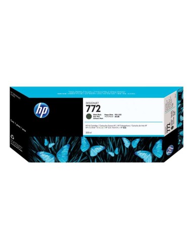 HP 772 Preto Fosco Cartucho de Tinta Original - CN635A