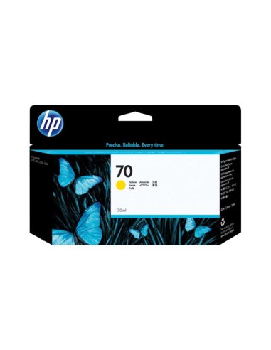HP 70 Amarelo Cartucho de Tinta Original - C9454A