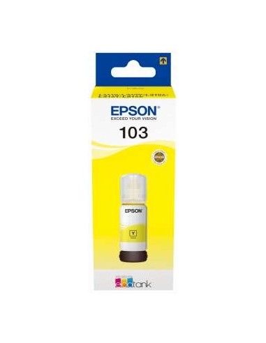 Epson 103 Garrafa de Tinta Amarela Original - C13T00S44A10