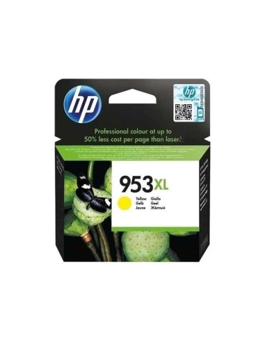 HP 953XL Amarelo Cartucho de Tinta Original - F6U18AE