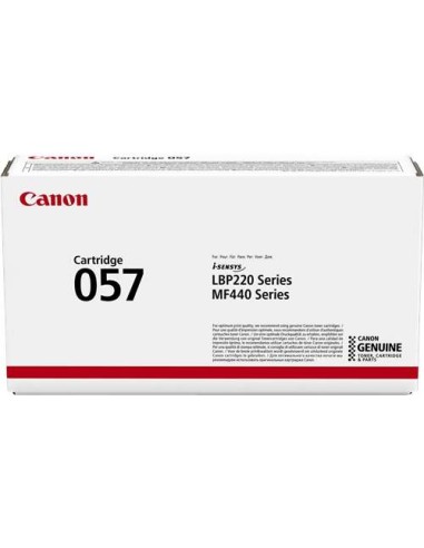 Canon 057 Preto Cartucho de Toner Original - 3009C002