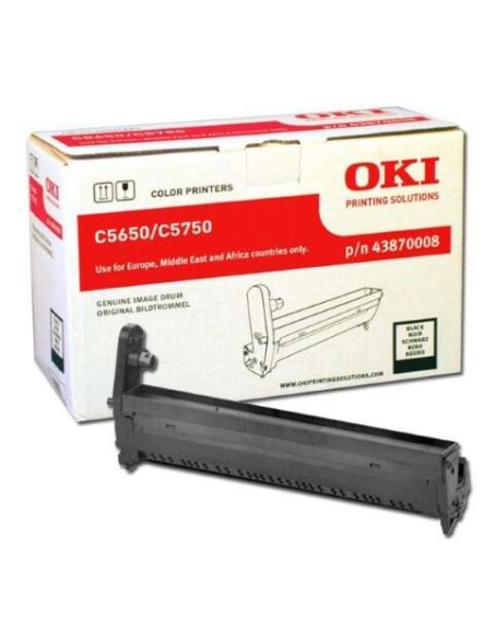 OKI C5650/C5750 Tambor de Imagem Original Preto - 43870008 (Drum)