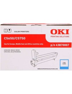 Tambor de Imagem Original OKI C5650/C5750 Ciano - 43870007