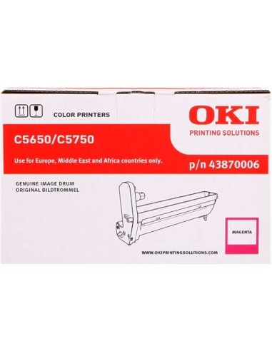Tambor de Imagem Original Magenta OKI C5650/C5750 - 43870006