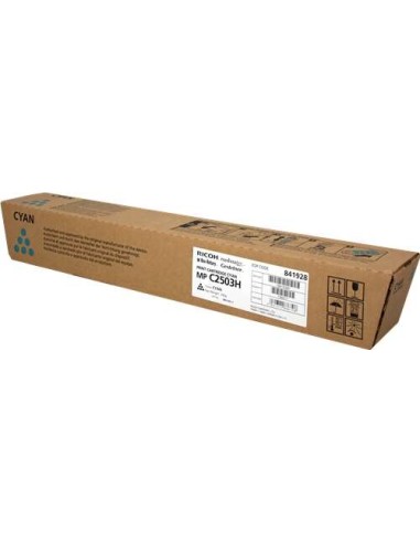 Ricoh Aficio MP-C2503SP/MP-C2003SP/MP-C2004SP/MP-C2504SP Cartucho de Toner Original Ciano - 841928