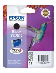 Epson T0801 Preto Cartucho de Tinta Original - C13T08014011