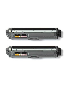 Brother TN241 Preto Pack de 2 Cartuchos de Toner Originais - TN241BKTWIN 2