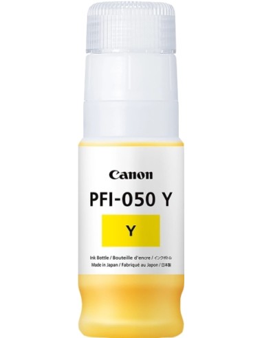 Canon PFI050 Amarelo Garrafa de Tinta Original - PFI050Y/5701C001