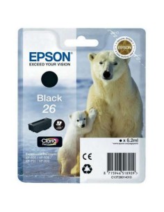 Epson T2601 (26) Preto Cartucho de Tinta Original - C13T26014012