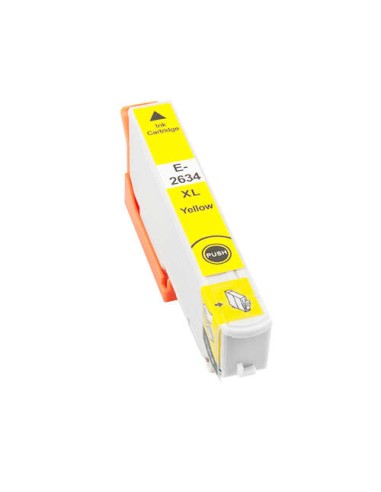 Epson T2634/T2614 (26XL) Amarelo Cartucho de Tinta Genérico - Substitui C13T26344012/C13T26144012