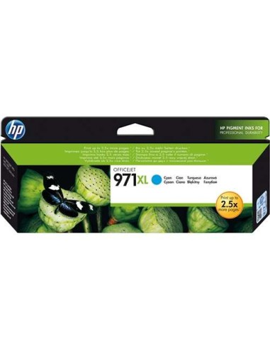 Cartucho de Tinta Original HP 971XL Ciano - CN626AE