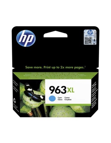 HP 963XL Ciano Cartucho de Tinta Original - 3JA27AE