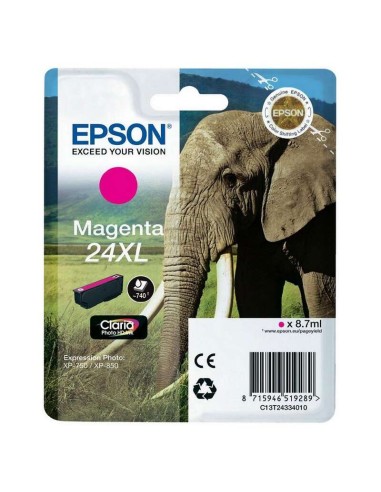 Epson T2433 (24XL) Magenta Cartucho de Tinta Original - C13T24334012