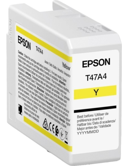 Epson T47A4 Amarelo Cartucho de Tinta Original - C13T47A400