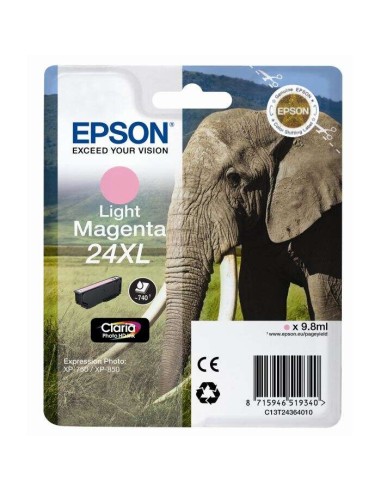 Epson T2436 (24XL) Magenta Claro Cartucho de Tinta Original - C13T24364012