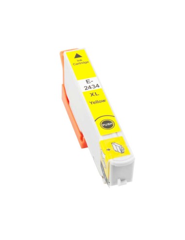 Epson T2434/T2424 (24XL) Amarelo Cartucho de Tinta Genérico - Substitui C13T24344012/C13T24244012