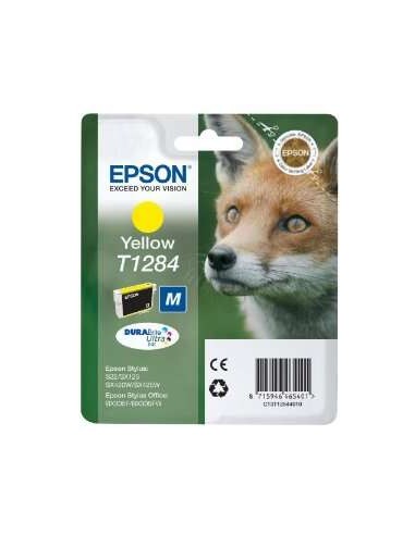 Epson T1284 Amarelo Cartucho de Tinta Original - C13T12844012