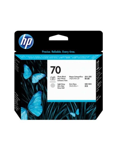 HP 70 Preto Fotográfico/Cinza Claro Cabeça de Impressão Original - C9407A