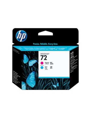 HP 72 Cabeça de Impressão Original - Ciano e Magenta - C9383A