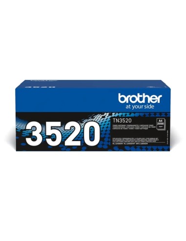 Brother TN3520 Preto Cartucho de Toner Original
