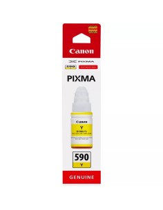 Canon GI590 Amarelo Garrafa de Tinta Original - GI590Y/1606C001