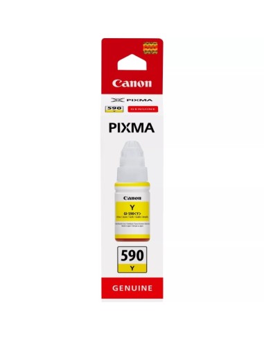 Canon GI590 Amarelo Garrafa de Tinta Original - GI590Y/1606C001