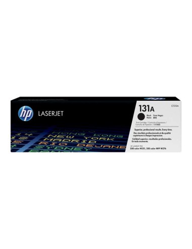 HP CF210A Preto Cartucho de Toner Original - 131A