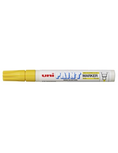 Uni-ball PX-20 Marcador de Pintura - Ponta Acrílica de Bala 2.2-2.8mm - Permanente em Todas as Superfícies - Resistente à Luz e