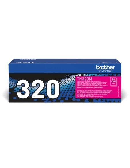 Brother TN320 Magenta Cartucho de Toner Original - TN320M