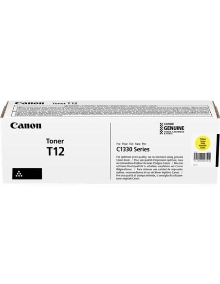 Canon T12 Amarelo Cartucho de Toner Original - 5095C006
