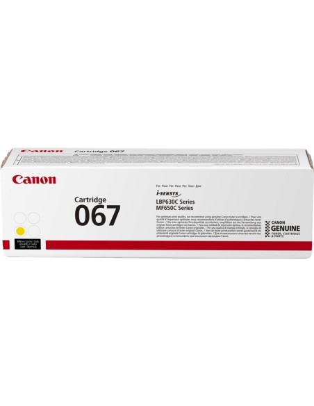 Canon 067 Amarelo Cartucho de Toner Original - 5099C002