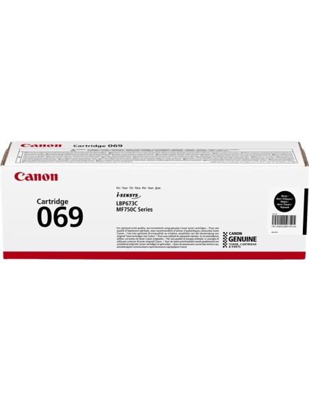 Canon 069 Preto Cartucho de Toner Original - 5094C002