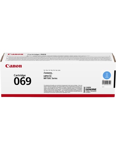 Canon 069 Ciano Cartucho de Toner Original - 5093C002