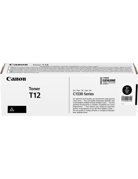 Canon T12 Preto Cartucho de Toner Original - 5098C006