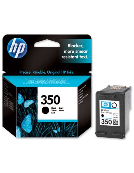 HP 350 Preto Cartucho de Tinta Original - CB335EE