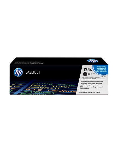 HP CB540A Cartucho de Toner Original Preto - 125A