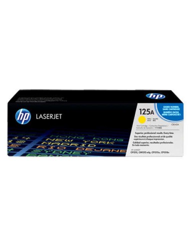 HP CB542A Cartucho de Toner Amarelo Original - 125A