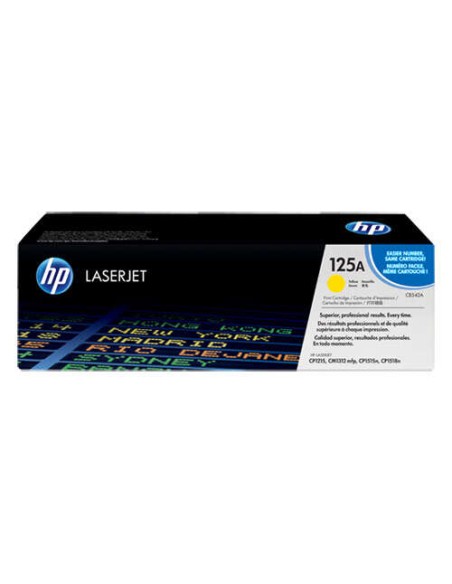 HP CB542A Cartucho de Toner Amarelo Original - 125A