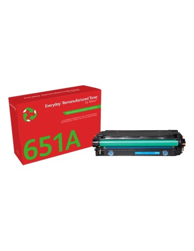 Xerox Everyday HP CE341A/CE741A/CE271A Ciano Cartucho de Toner Remanufaturado - Substitui 651A/307A/650A