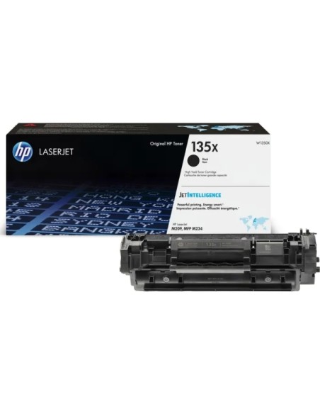 Cartucho de Toner Original HP W1350X Preto - 135X