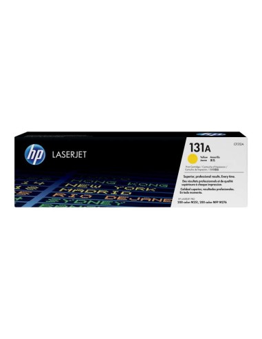 Cartucho de Toner Original HP CF212A Amarelo - 131A