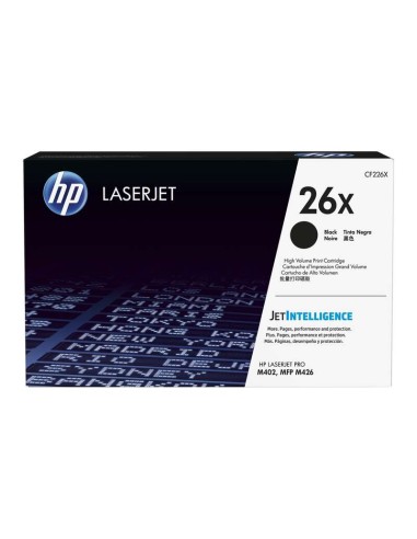 HP CF226X Preto Cartucho de Toner Original - 26X