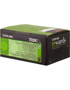 Lexmark CS310/CS410/CS510 Preto Cartucho de Toner Original - 70C20K0/70C20KE/702K
